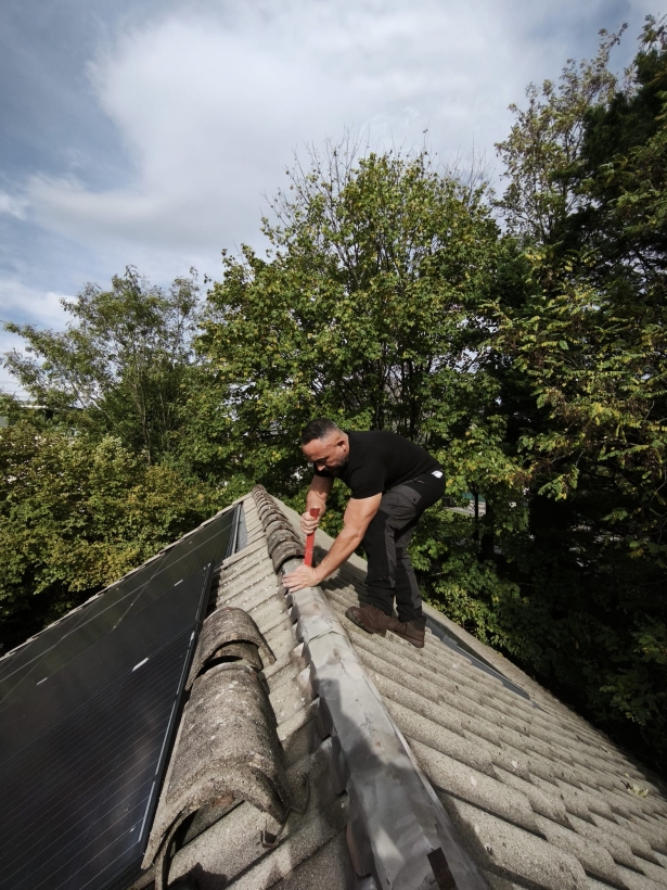 Habillage de bandeaux en Aluminium et Tôle à Grenoble et en Isère : Dites adieu à la peinture !